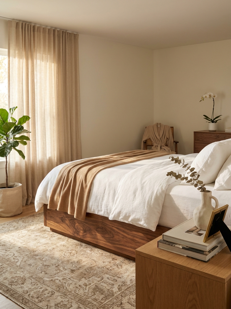 Opt for Solid Wood Furniture with Visible Grain