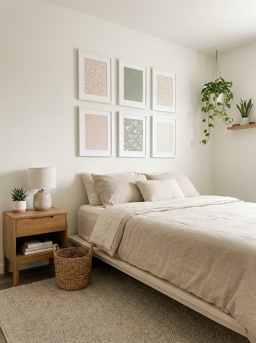 Removable Wallpaper Sample Frame Gallery