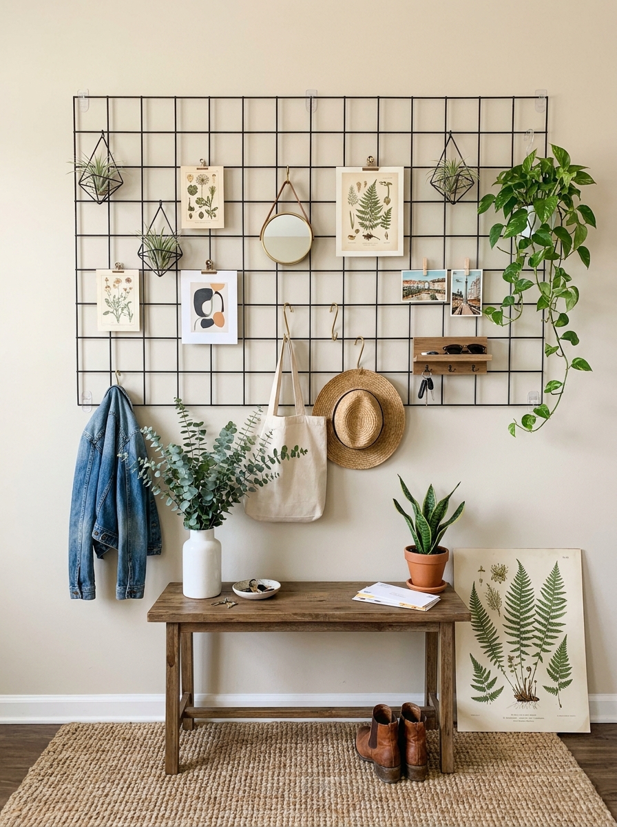 Removable Grid Wall and Pegboard Systems