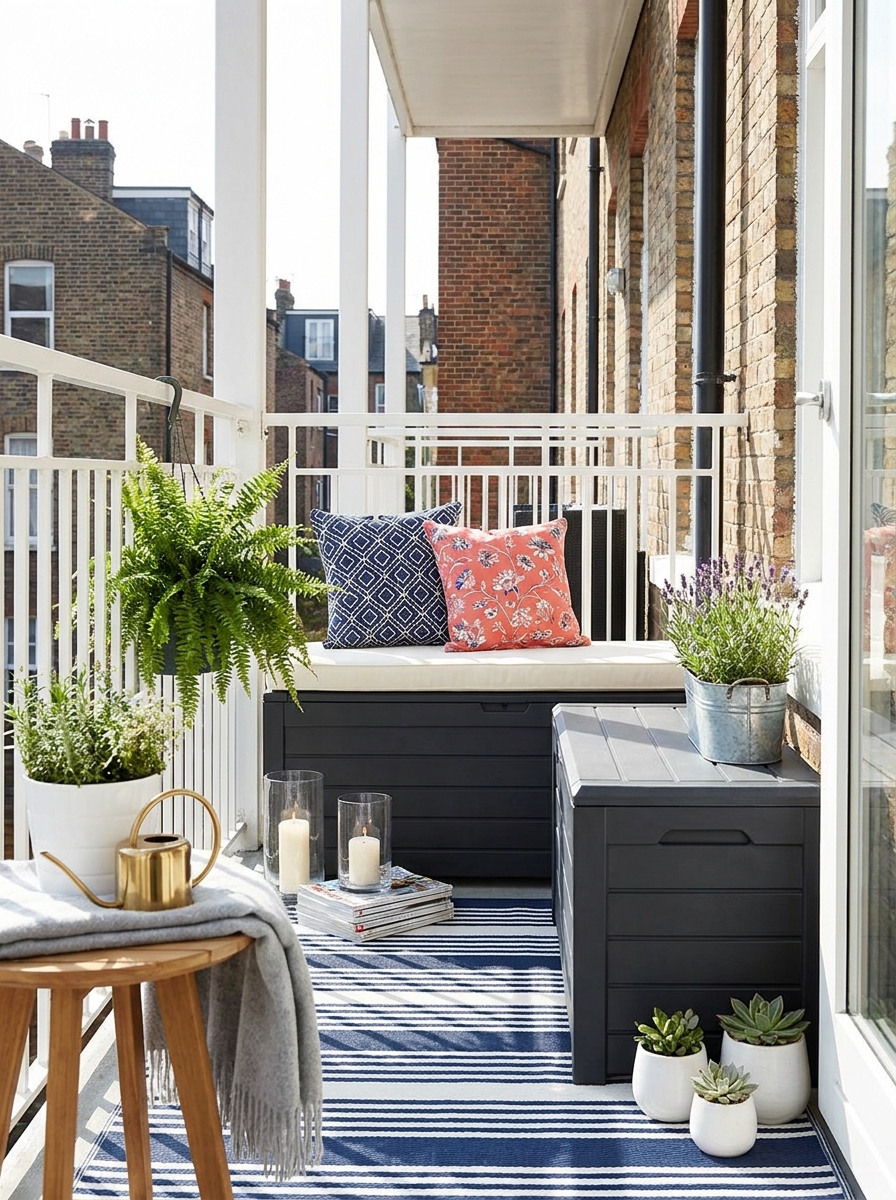 Weather-Resistant Storage Bench