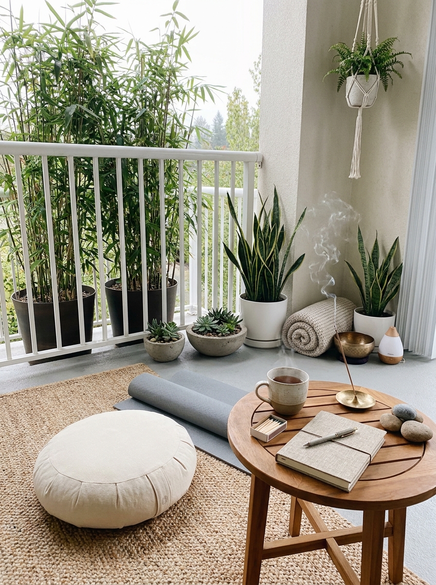 Morning Meditation Corner