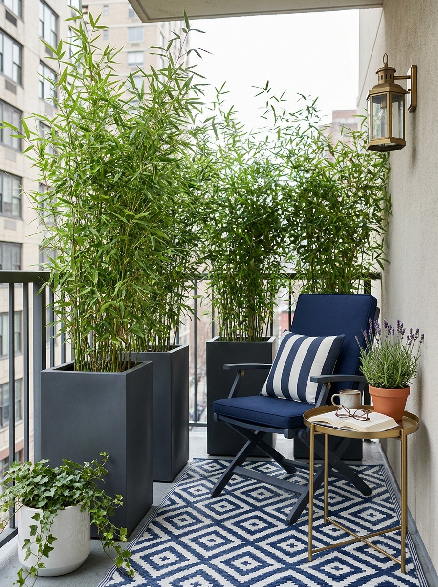Privacy Screen Planter Combo