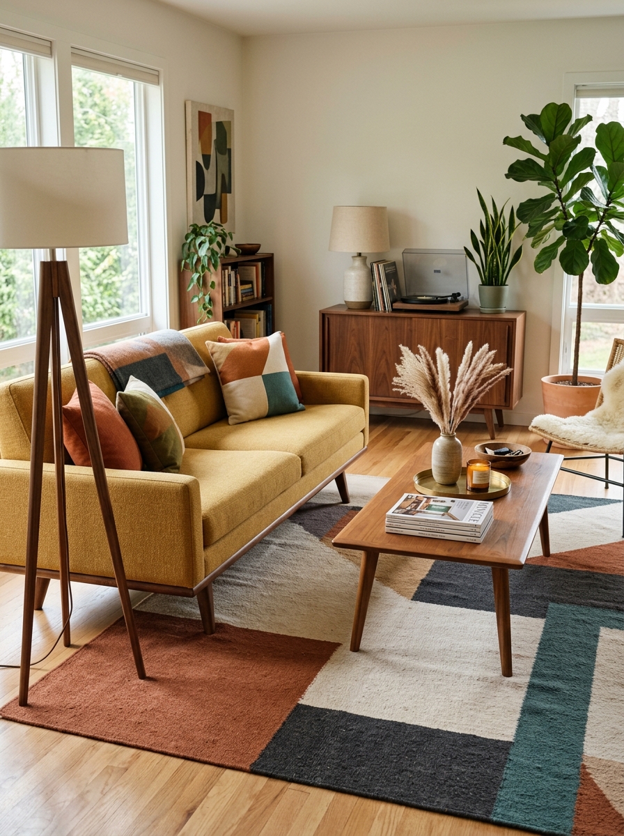 Choose Furniture with Exposed Tapered Legs