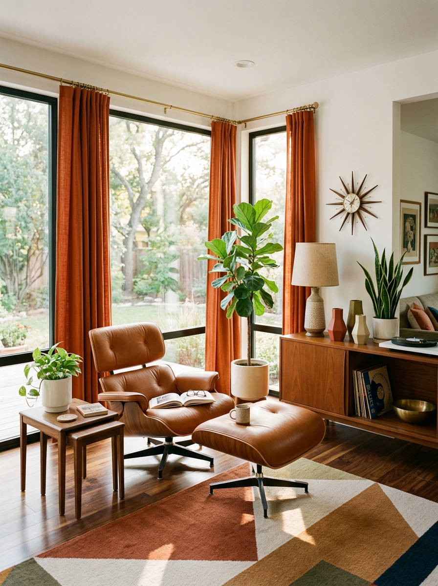 Dress Your Windows with Simple, Clean-Lined Drapes
