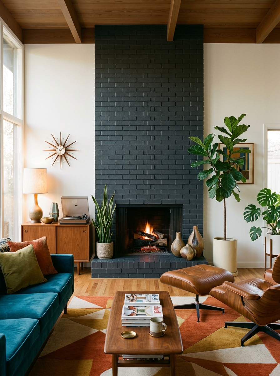 Ground Your Space with a Statement Fireplace Surround