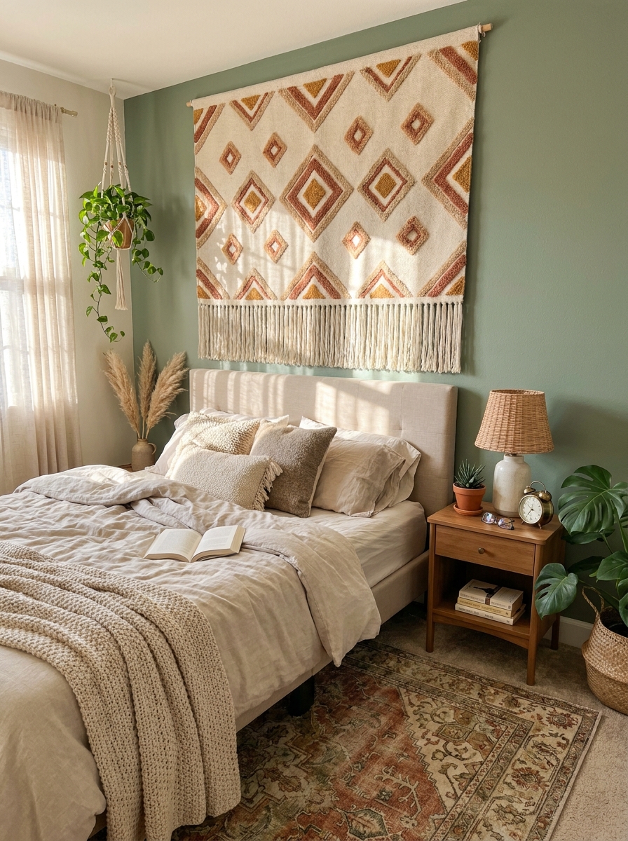 Large-Scale Tapestry or Woven Wall Art