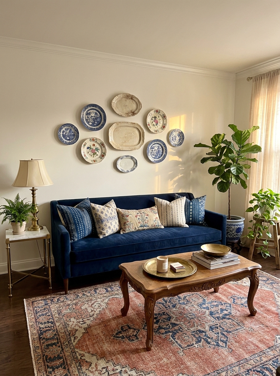 The Collected Plate Wall Display