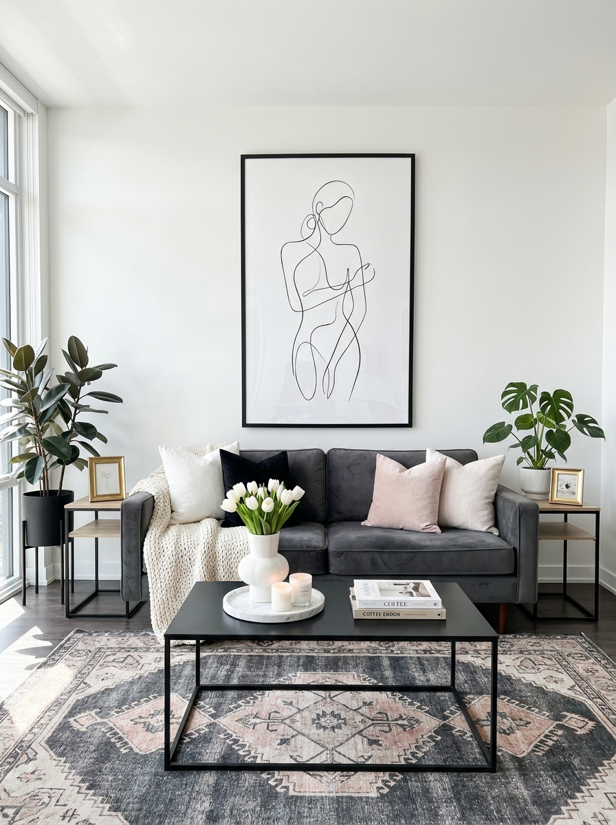 The Bold Graphic Line Art Feature
