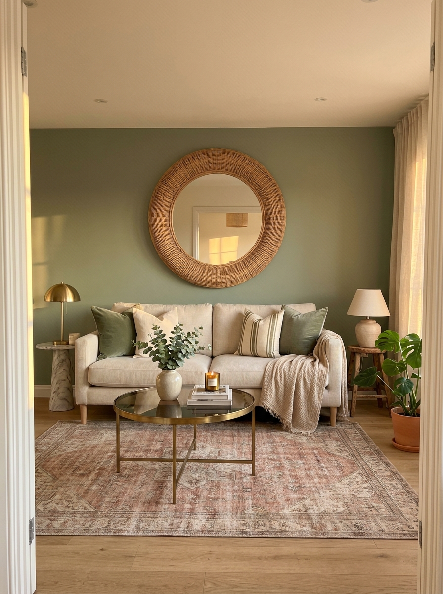 The Oversized Round Mirror Magic