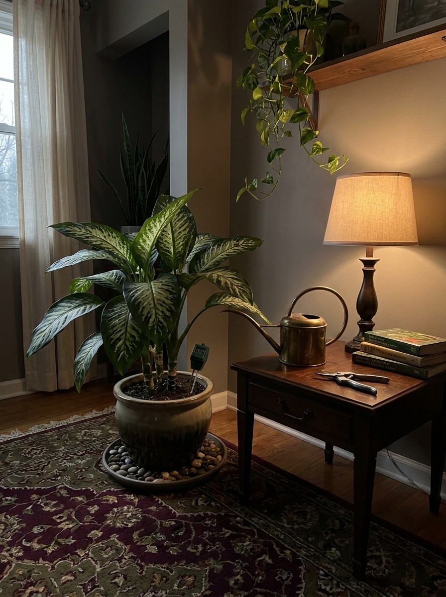 Dieffenbachia (Dumb Cane): The Bold Statement Plant