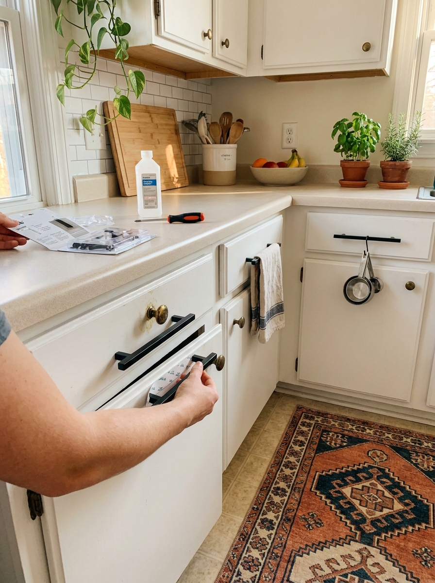 Cabinet Hardware That Leaves Zero Holes
