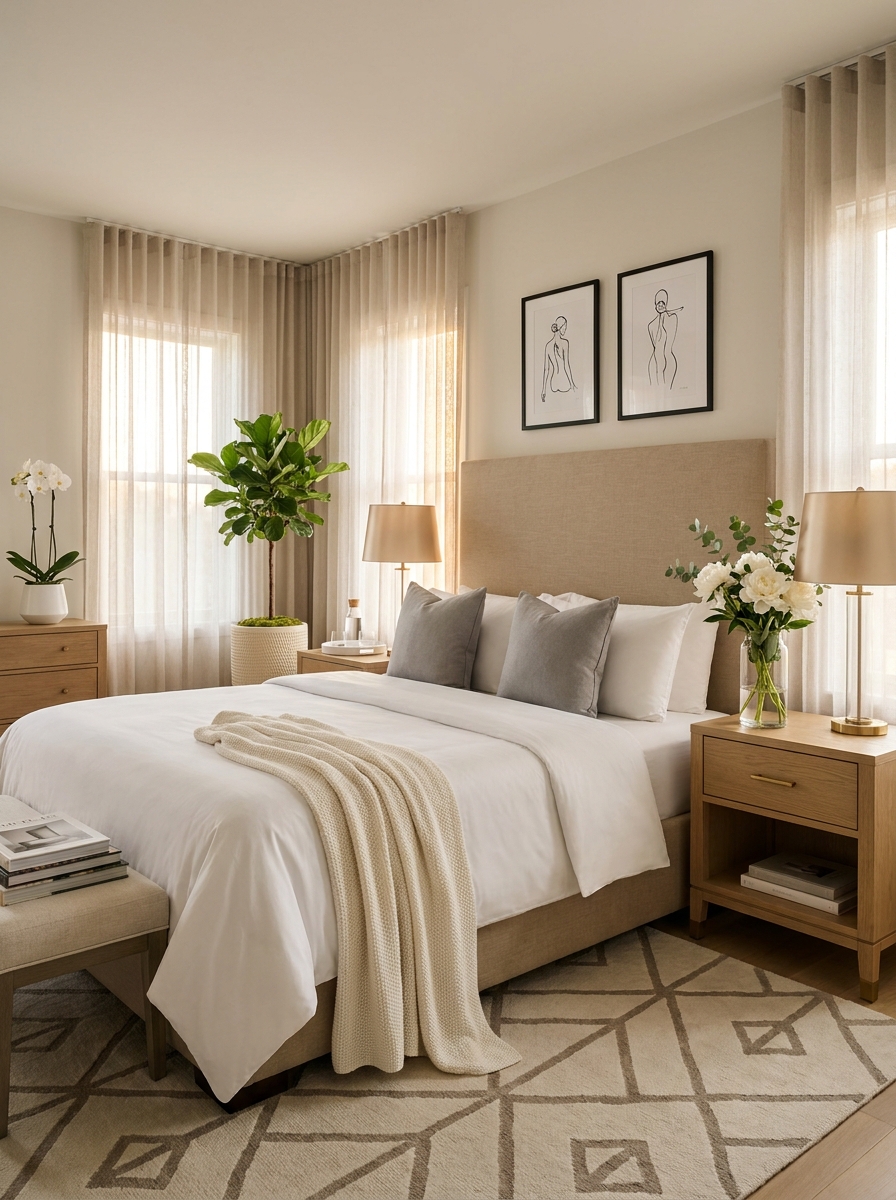 Incorporate Fresh Flowers or Simple Greenery