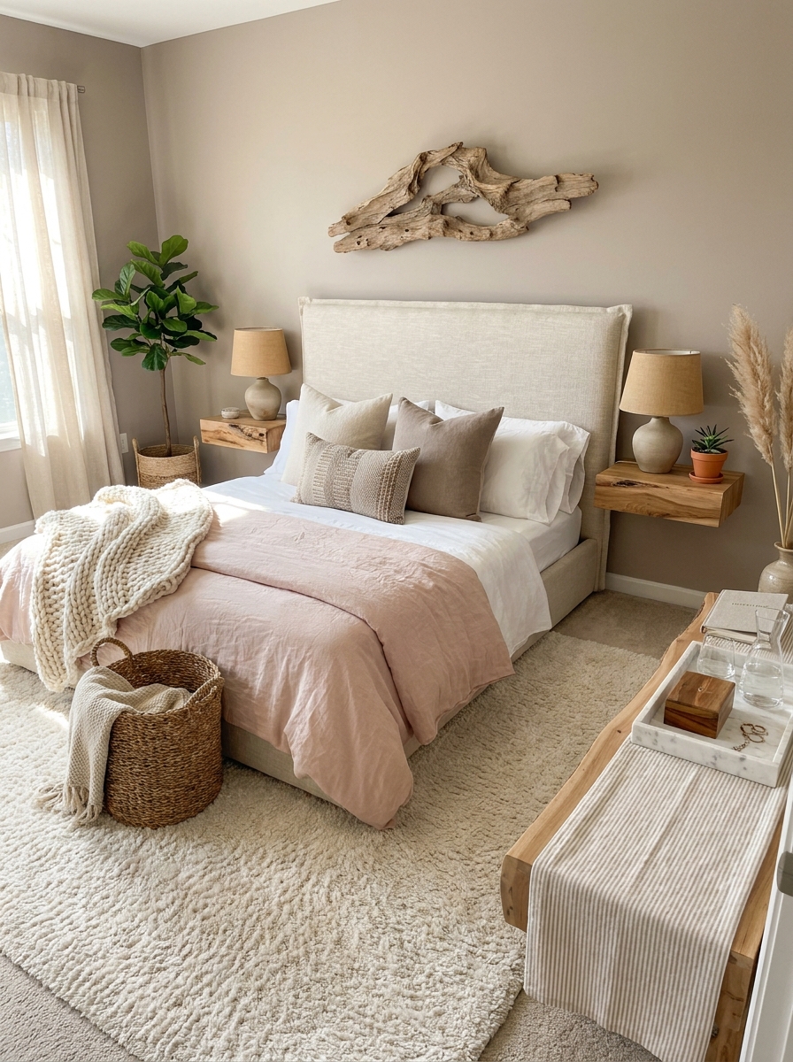 Bring in Natural Texture Through Organic Materials