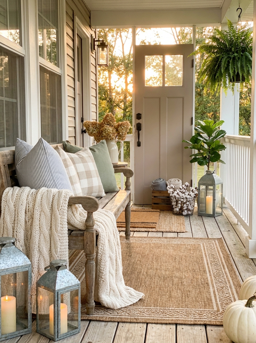 Pillows and Throws That Make Hard Seating Feel Like a Hug