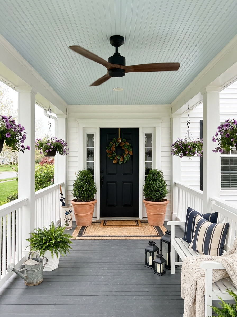 A Ceiling Fan That Doesn't Ruin the Vibe
