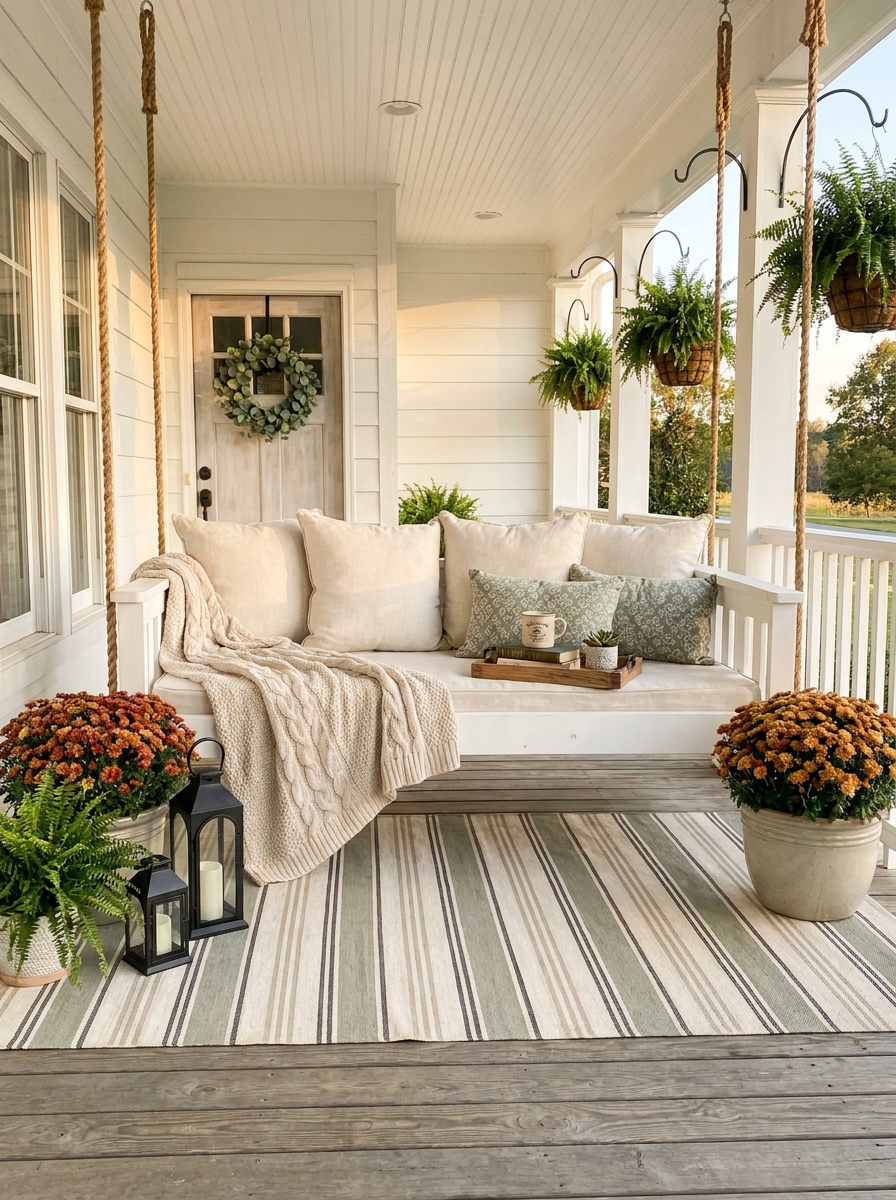 A Porch Swing That's Actually Comfortable