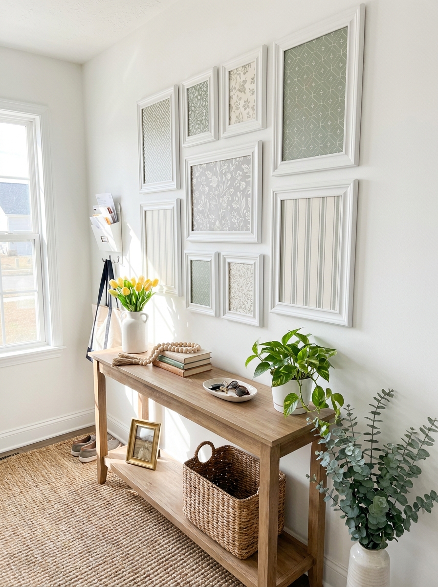 Peel-and-Stick Wallpaper Sample Frame Collection