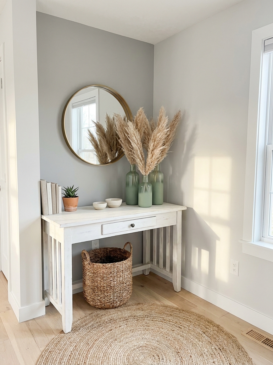 Spray-Painted Glass Vase Collection