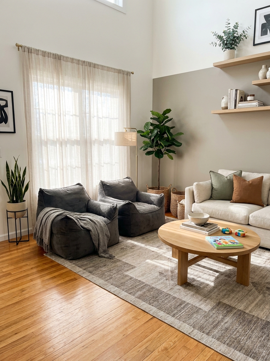 Oversized Bean Bag Chairs That Look Like Real Furniture