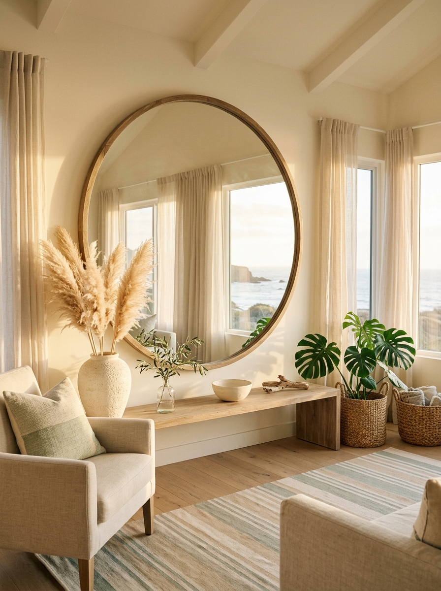 Oversized Mirrors That Multiply the Light