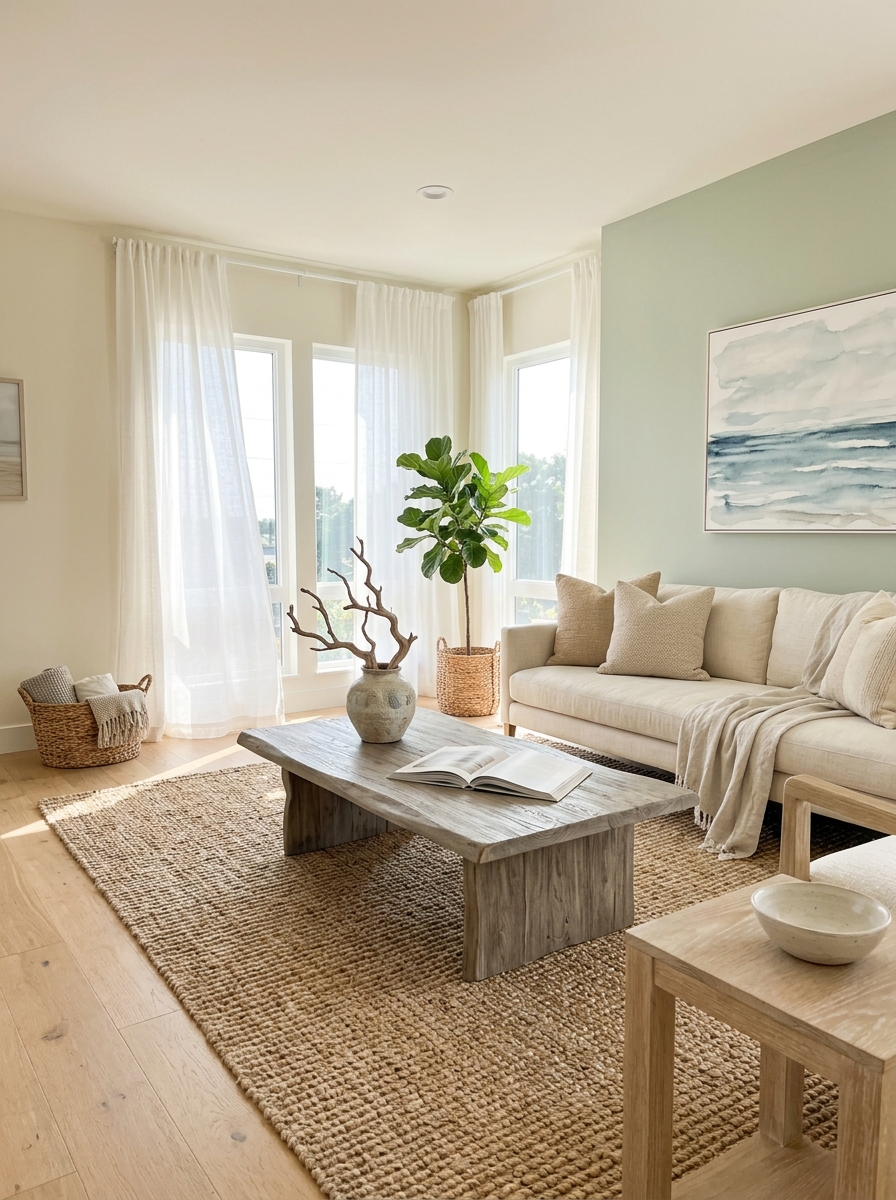 Sun-Bleached Wood Furniture That Feels Collected
