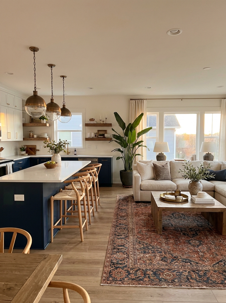 Create Symmetry with Matching Seating on Both Sides