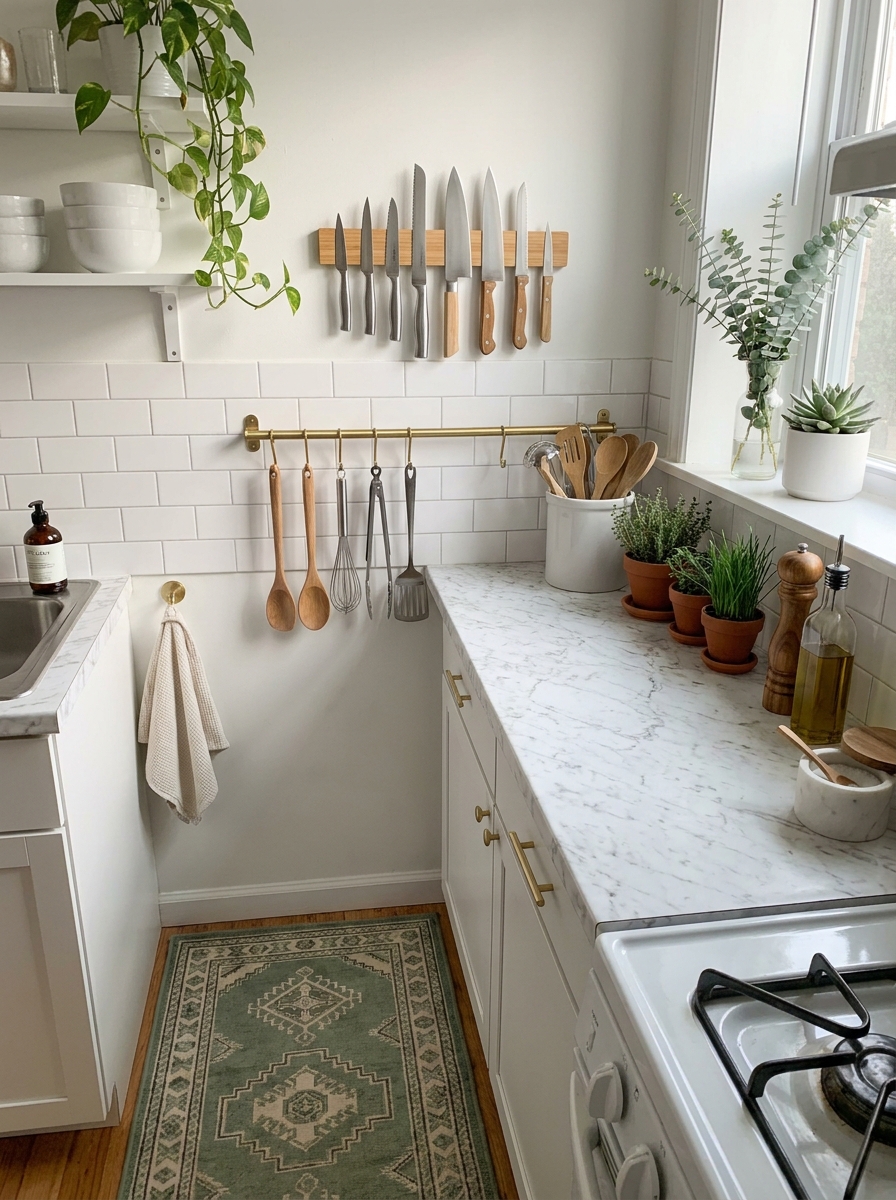 Magnetic Knife Strip and Hanging Rails