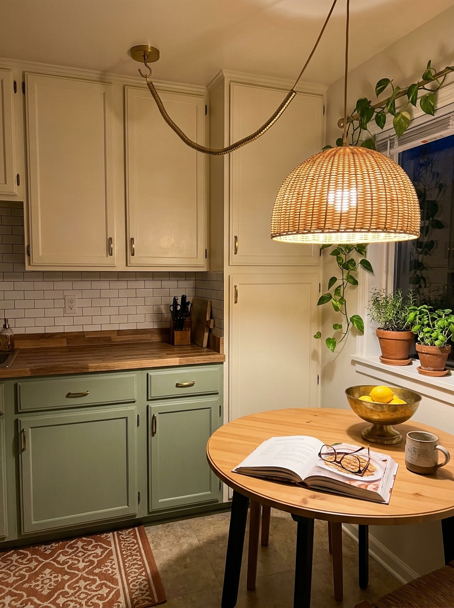 Repositionable Pendant Light Conversion Kit