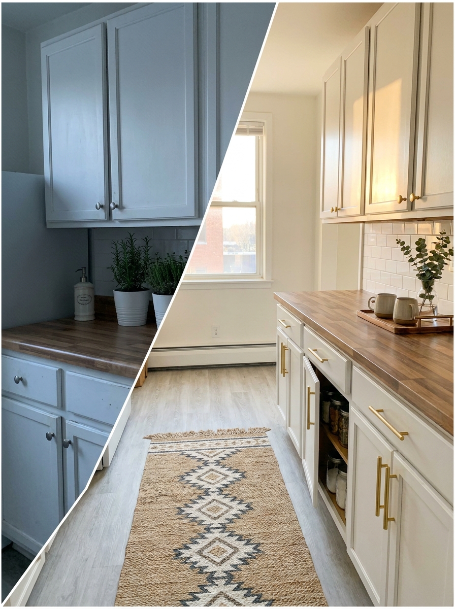 Cabinet Hardware Upgrade