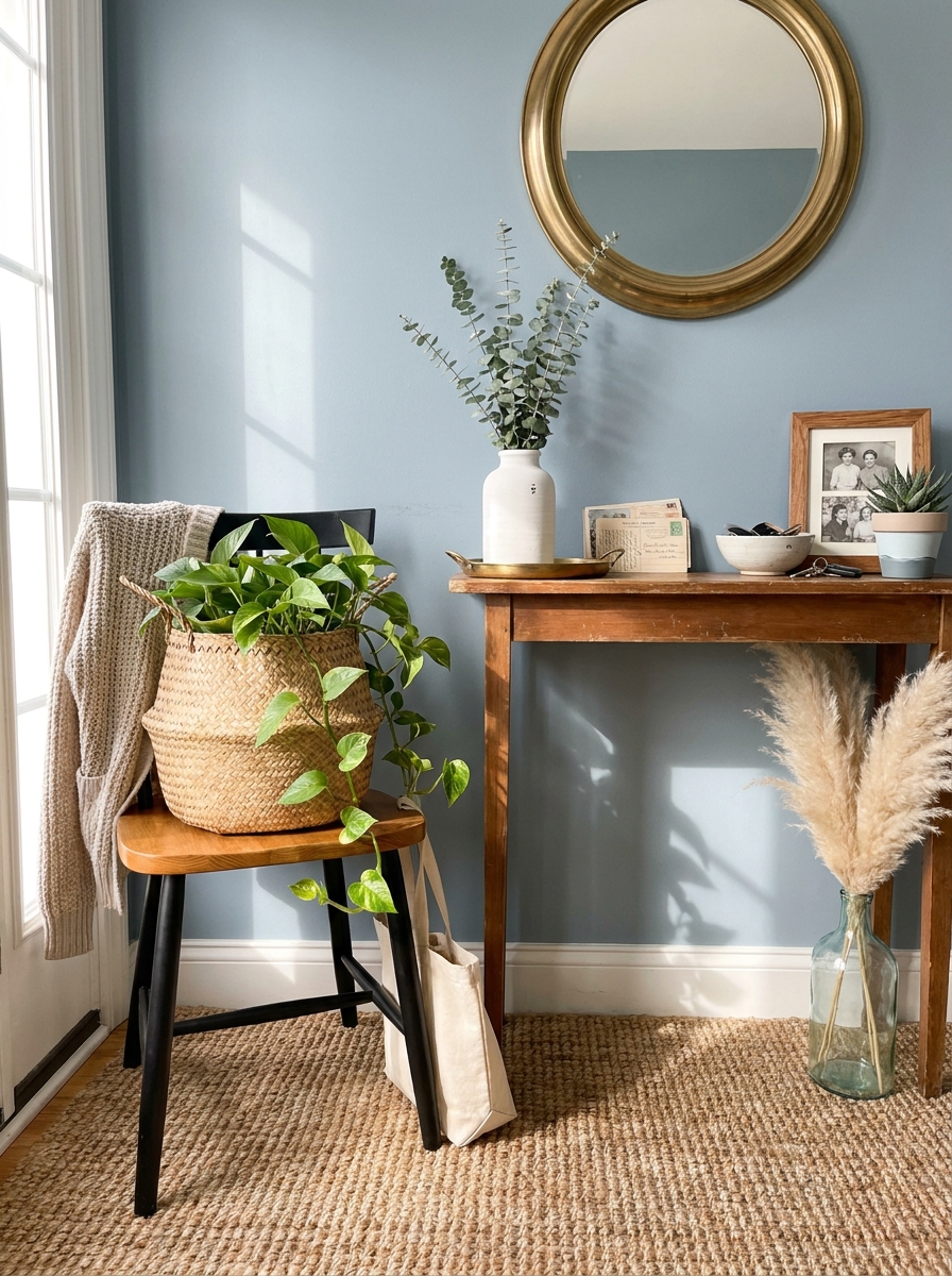Refinish Thrifted Wooden Stools for Extra Seating