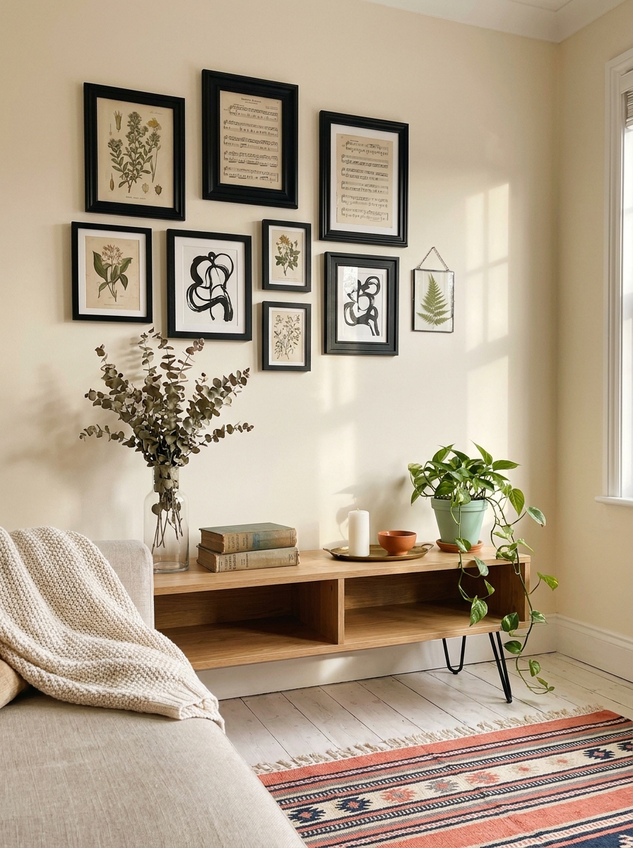 Turn Thrifted Frames Into a Gallery Wall