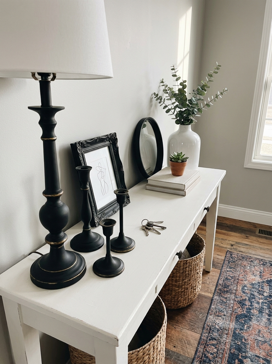 Spray Paint Brass Fixtures for a Modern Update