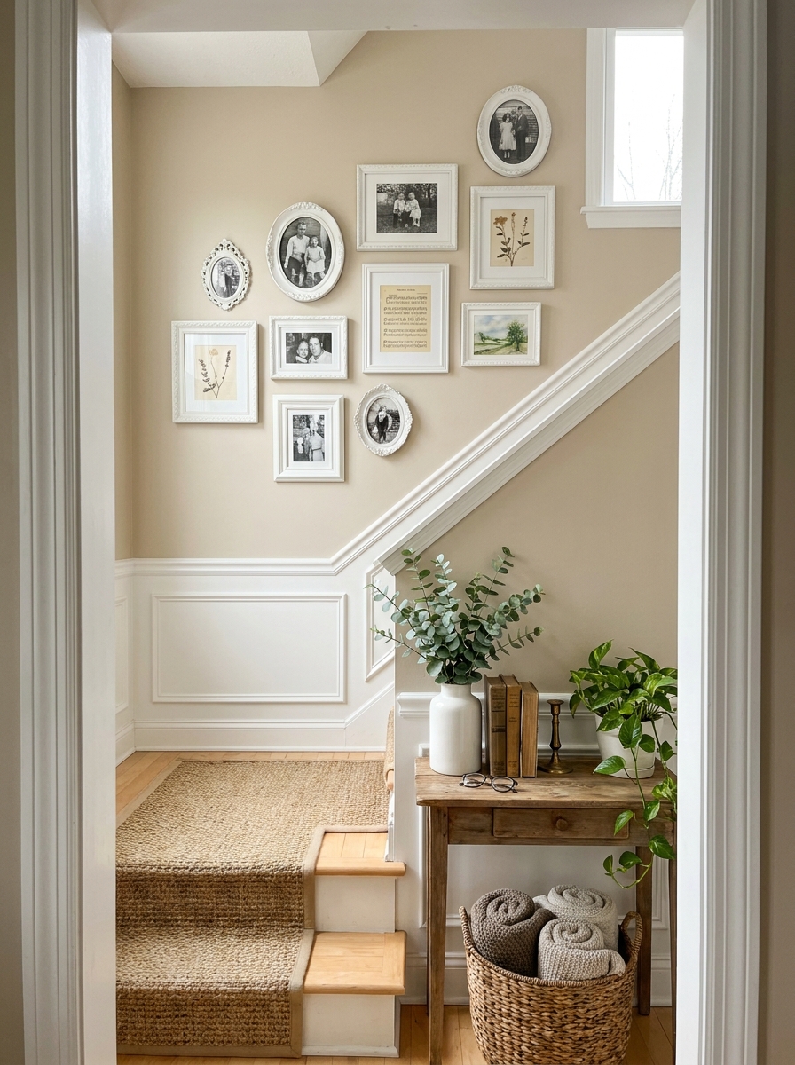 Custom Picture Frame Gallery Wall