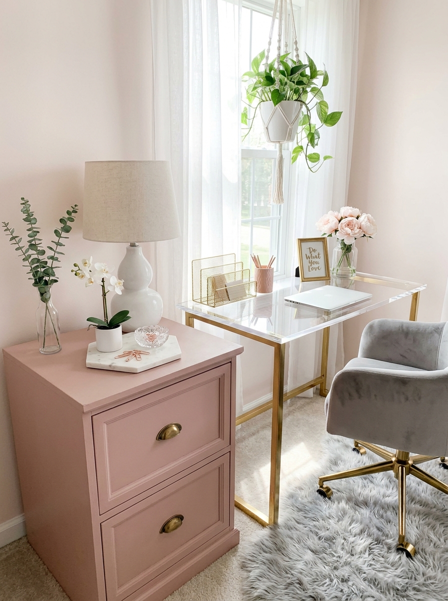 The Feminine File Cabinet That Doesn't Look Like Office Furniture