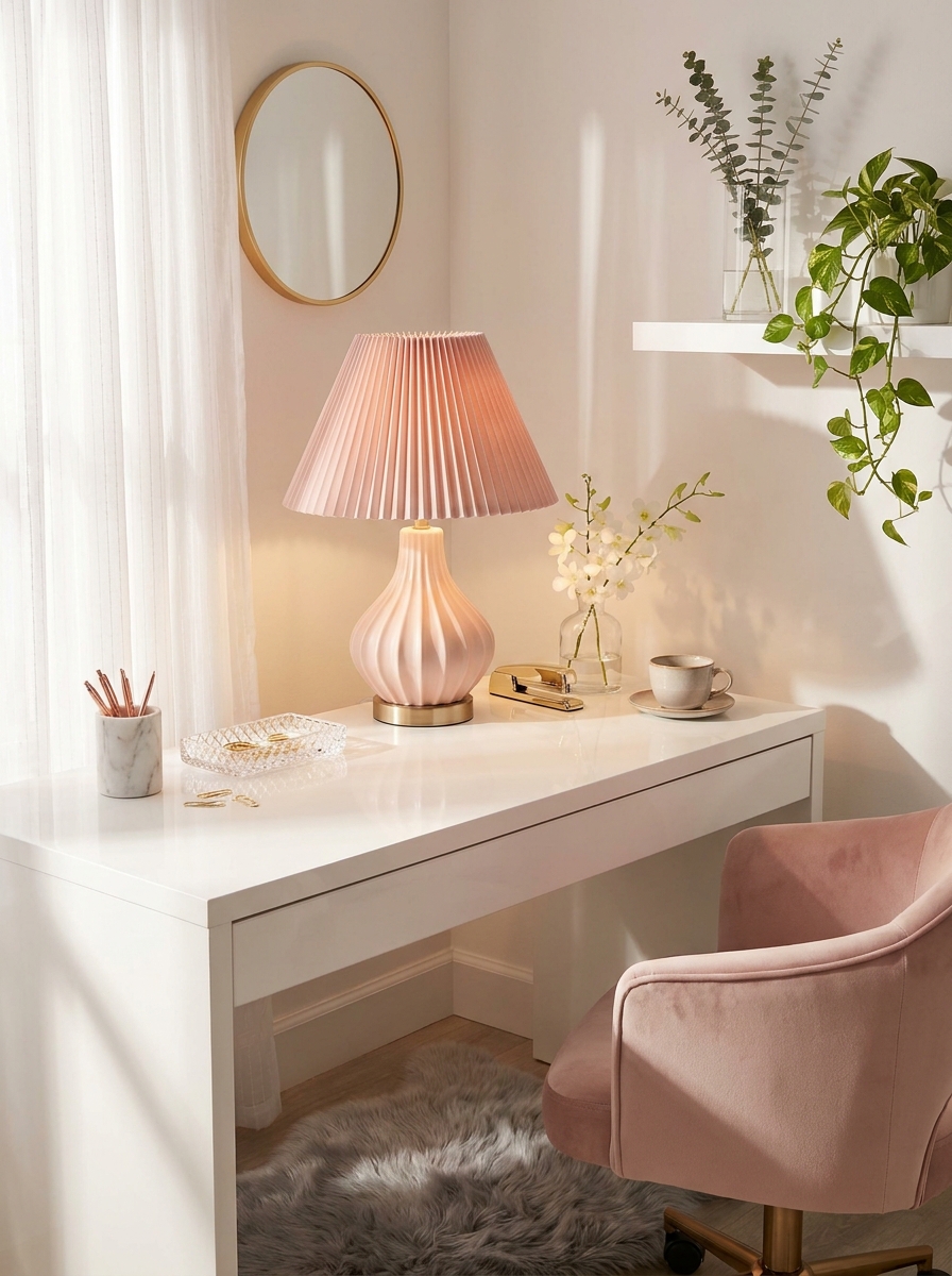 The Feminine Desk Lamp That's Actually Art