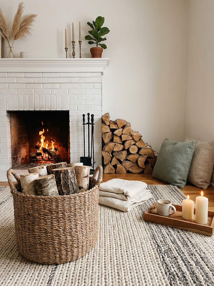Create a Firewood Display That Looks Intentional