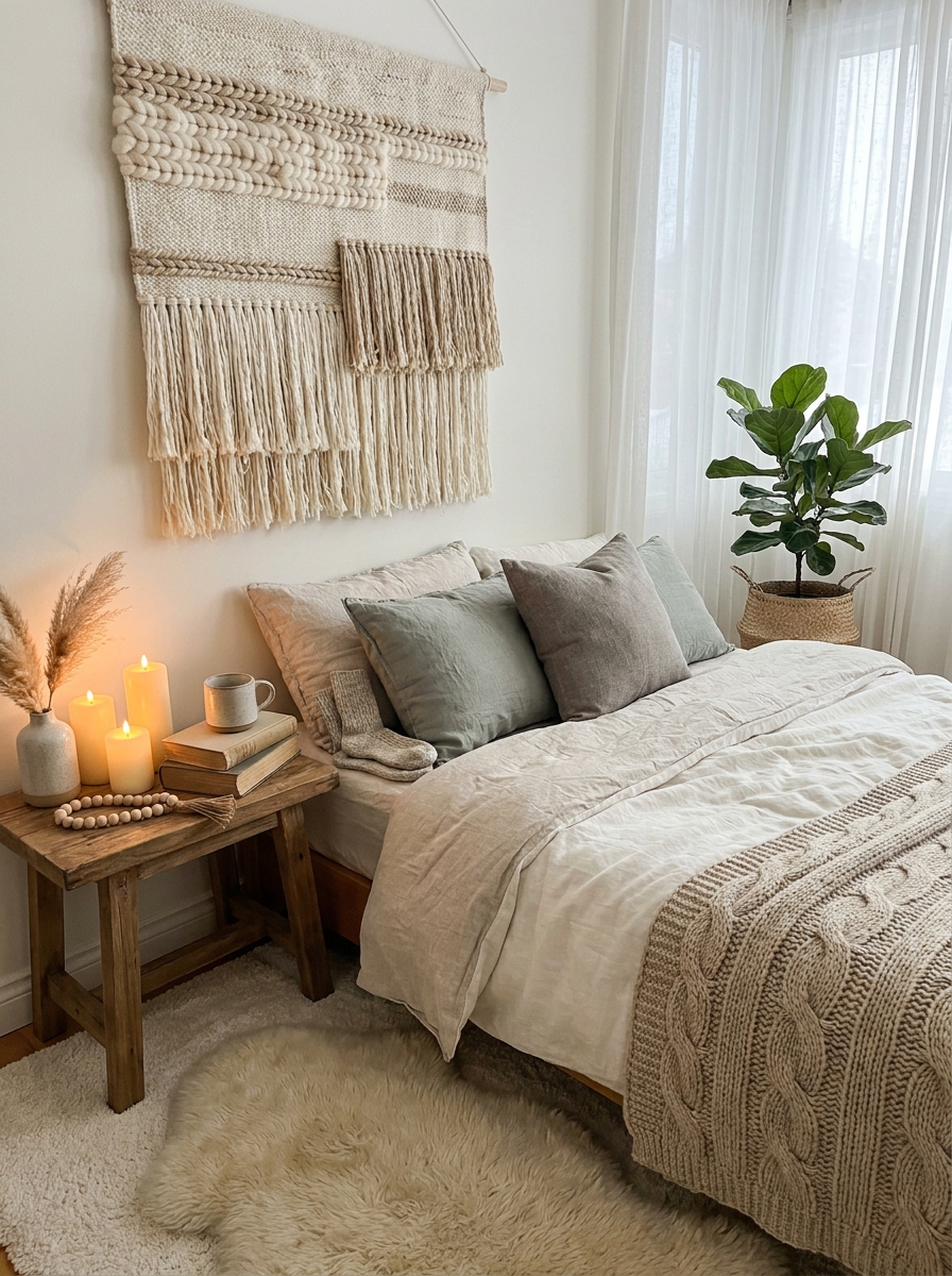 Bring in Texture with a Woven Wall Hanging