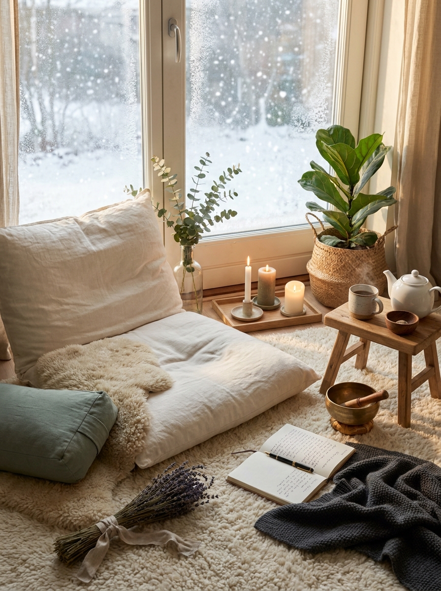 Create a Meditation or Quiet Corner with Floor Seating
