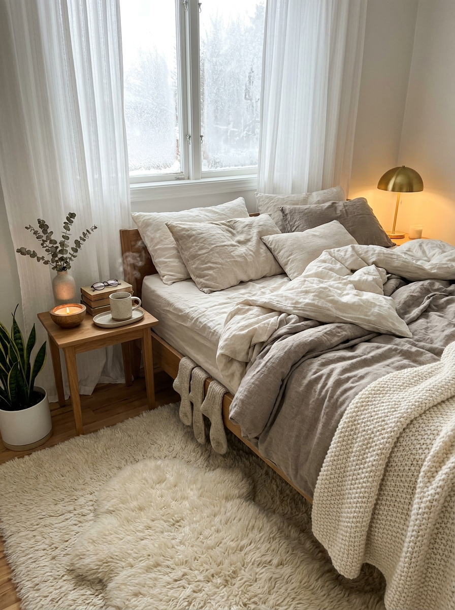 Make Your Bed a Cloud of Linen Layers