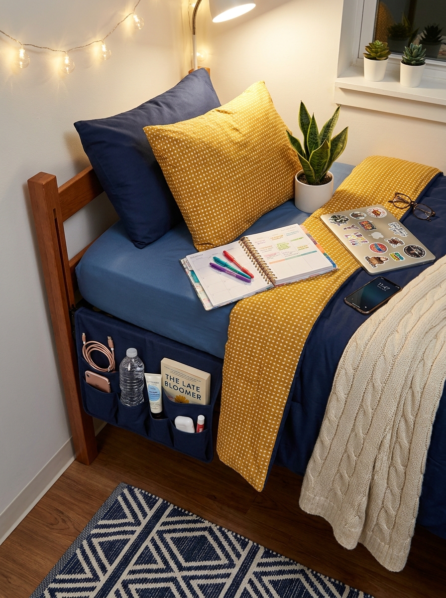 Bedside Caddy for Your Late-Night Essentials