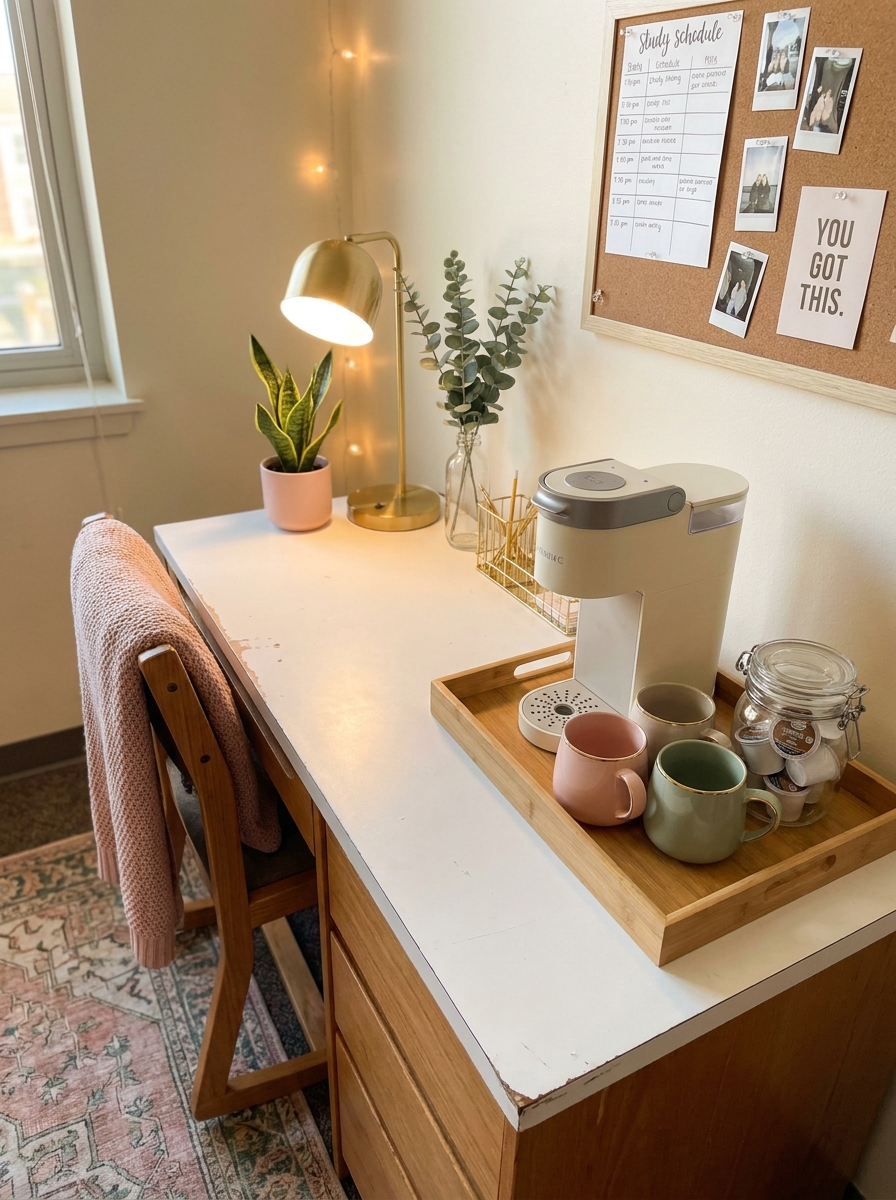 Mini Coffee Bar On Your Desk