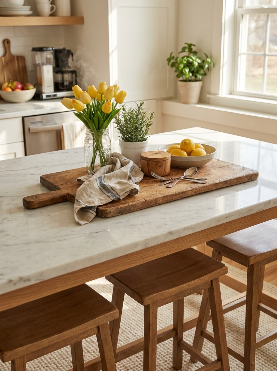Kitchen Island Cutting Board Garden