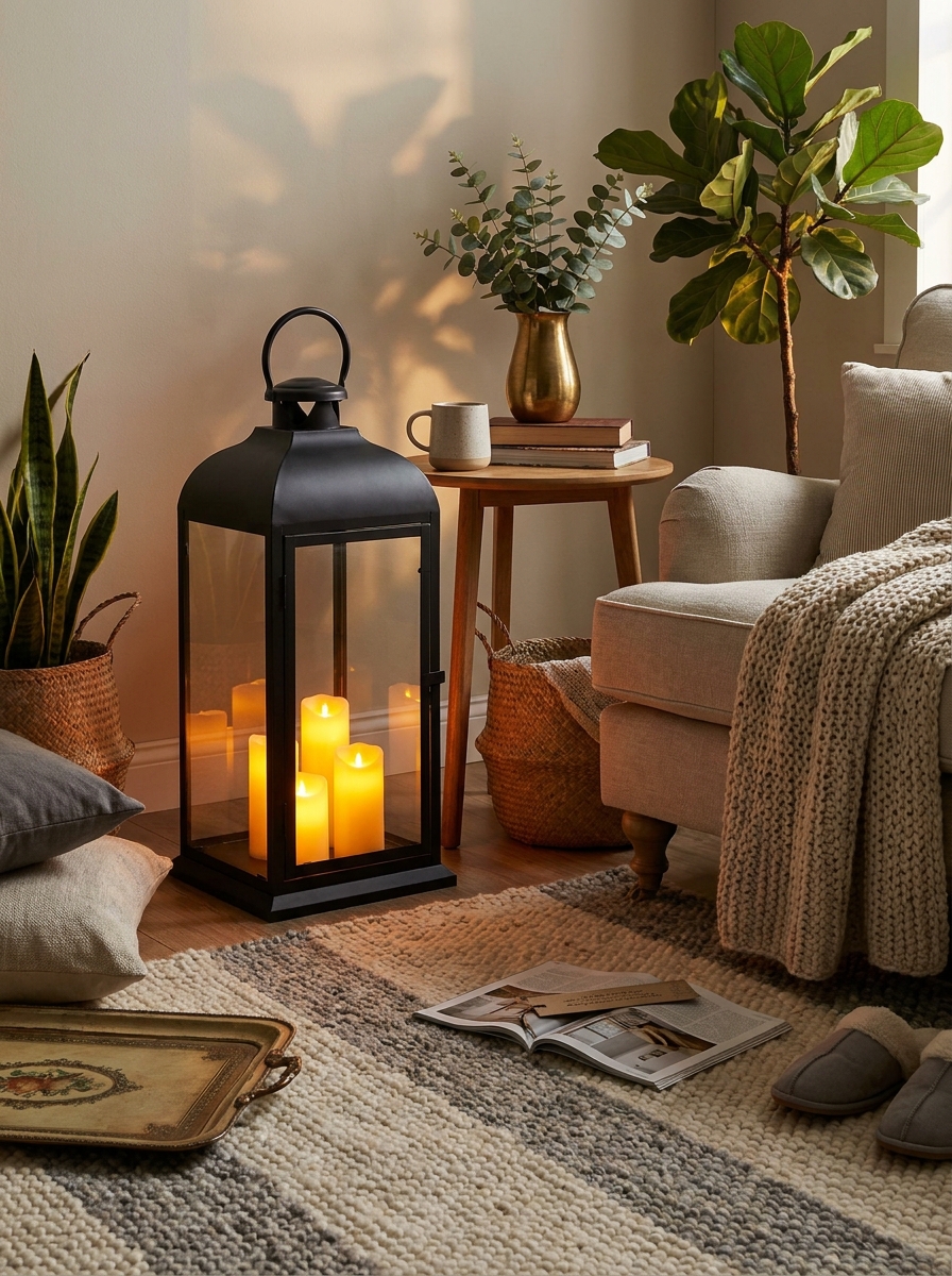 Oversized Lanterns for Indoor Drama