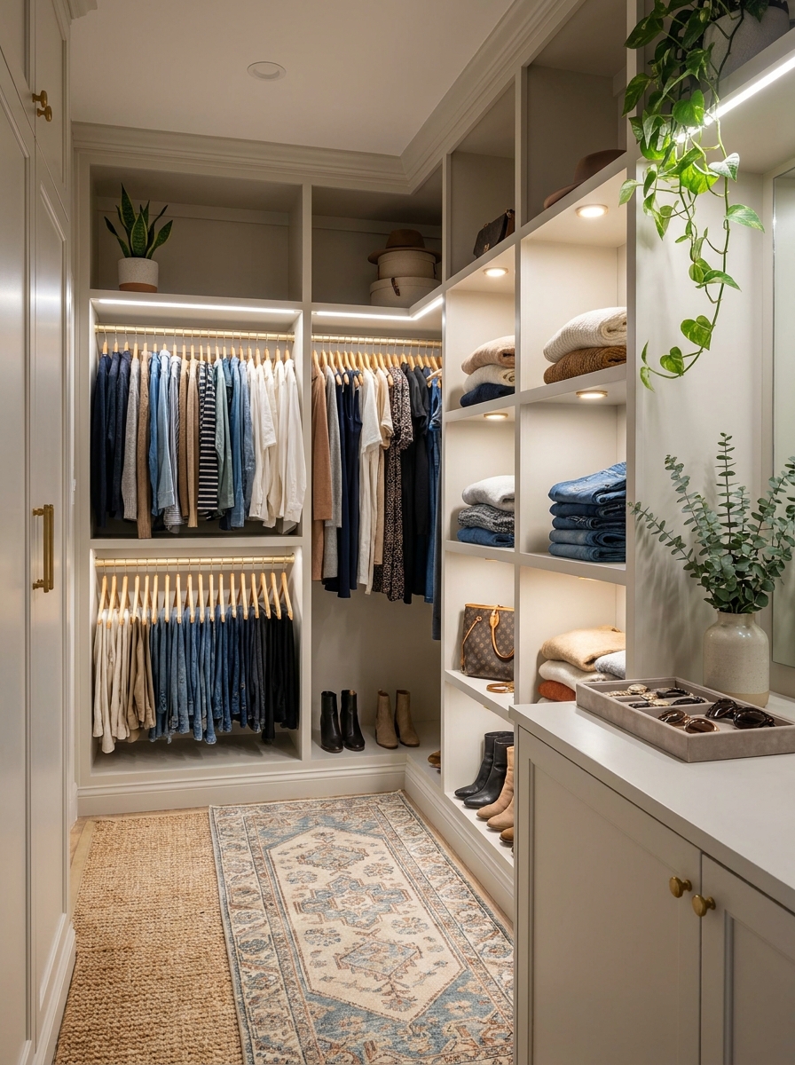 Closet Lighting That Actually Lets You See What You Own