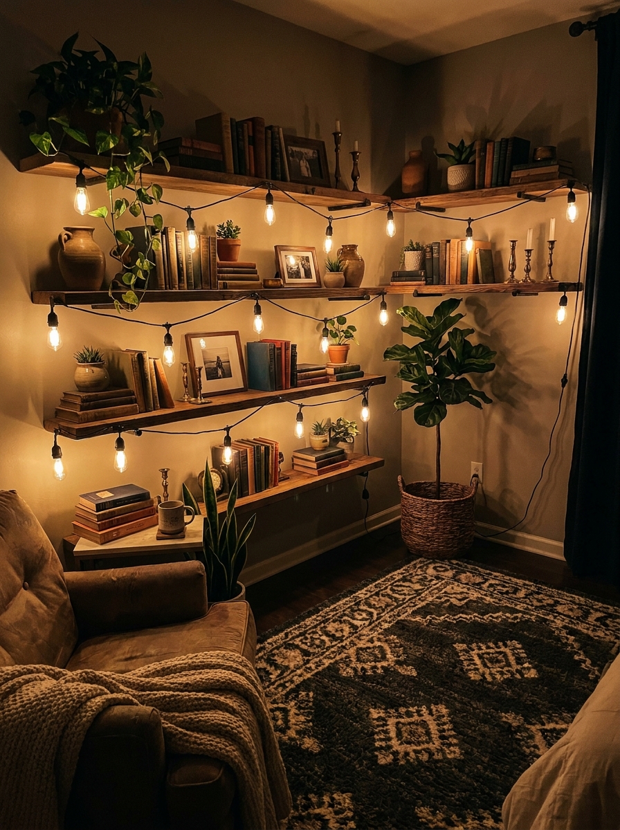 String Lights Beyond the Dorm Room