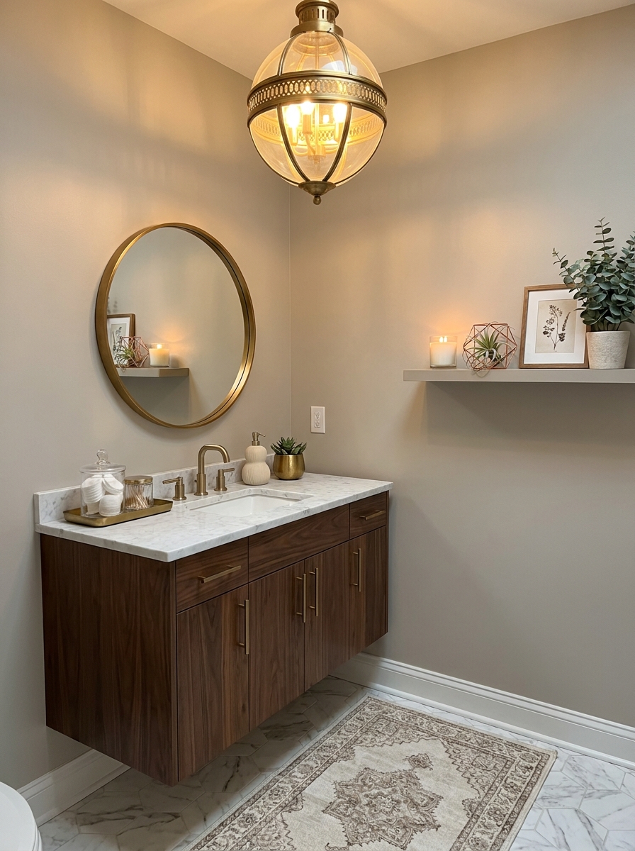 Swap Builder-Grade Lighting for a Statement Fixture