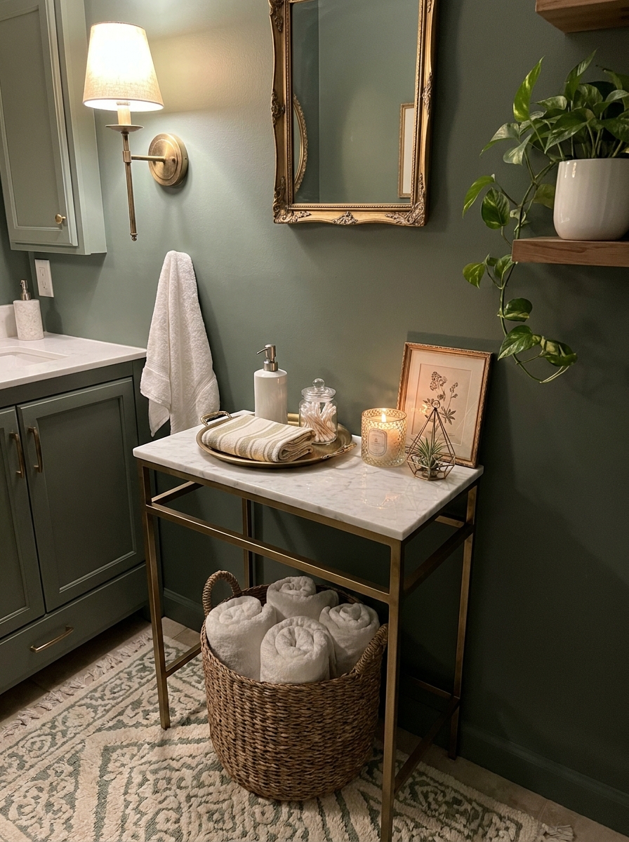 Add a Freestanding Furniture Piece for Charm