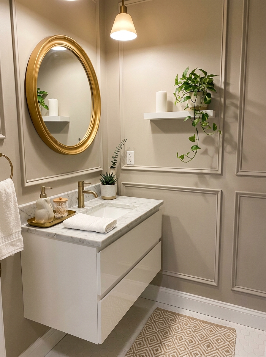 Install Picture Frame Molding on Walls