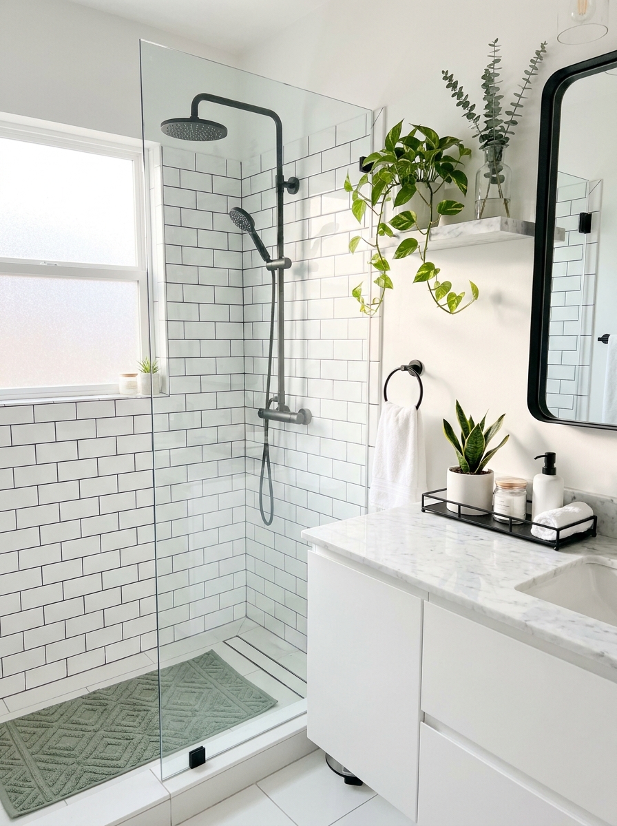 Install Frameless Glass for an Open Shower Feel