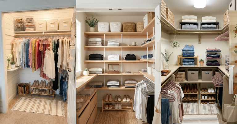 17 Dreamy Small Closet Ideas to Reclaim Your Mornings